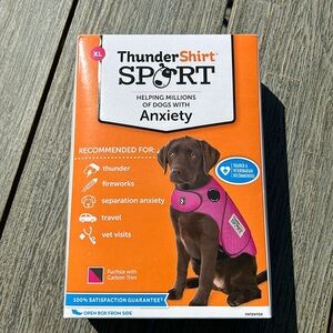 Dog Thundershirt Sport Recommended for Thunder Fireworks Separation Anxiety XL
